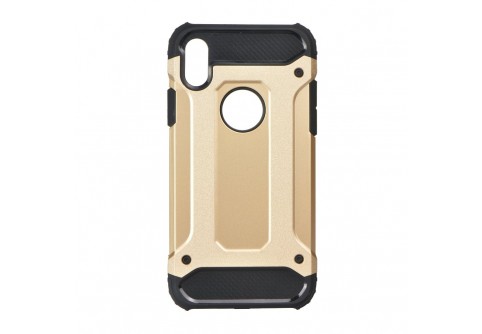 Удароустойчив калъф Forcell Armor Case за iPhone X Gold 