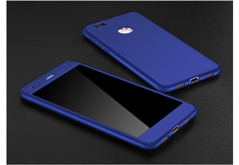 360-градусов калъф за Huawei Y6 2017 Blue