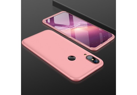 360-градусов калъф iPAKY за Huawei P20 lite Rose Gold