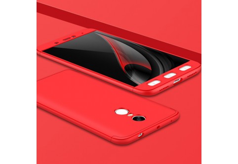 360-градусов калъф iPAKY за Xiaomi Redmi Note 4/4x Red