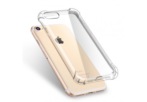 Удароустойчив прозрачен силиконов гръб за iPhone 7/8/SE 2020/SE 2022