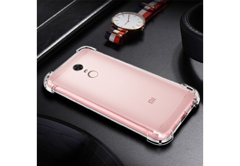 Удароустойчив прозрачен силиконов гръб за Xiaomi Redmi 5 Plus