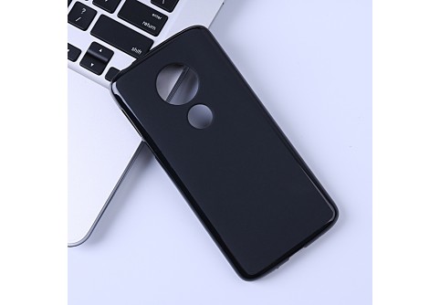 Ултра тънък силиконов гръб за Lenovo-Motorola Moto E5 Черен