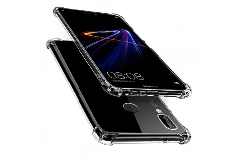 Удароустойчив прозрачен силиконов гръб за Huawei P20 Lite