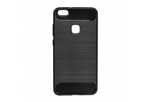 Силиконов гръб Forcell Carbon за Huawei Honor 9 Lite Black