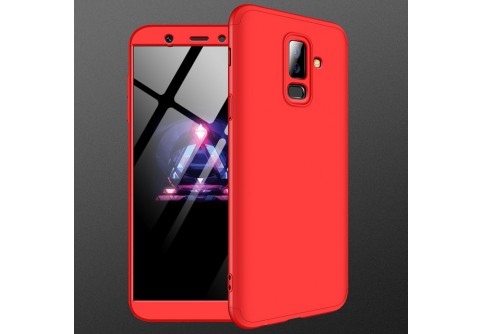 360-градусов калъф iPAKY Samsung Galaxy A6 Plus 2018 Red