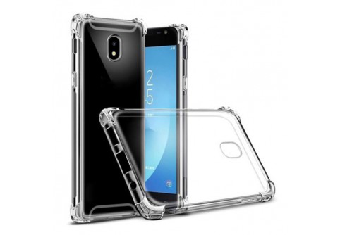 Удароустойчив прозрачен силиконов гръб за Samsung Galaxy J4 Plus 2018