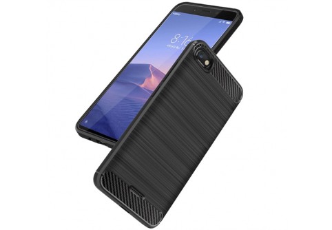Силиконов гръб Carbon Fiber за Xiaomi Redmi 6A