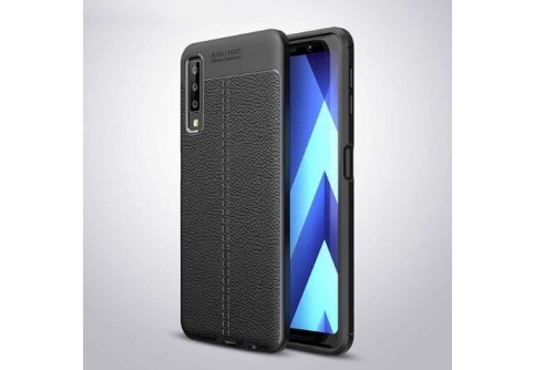Autofocus силиконов калъф, имитиращ кожа за Samsung Galaxy A7 2018
