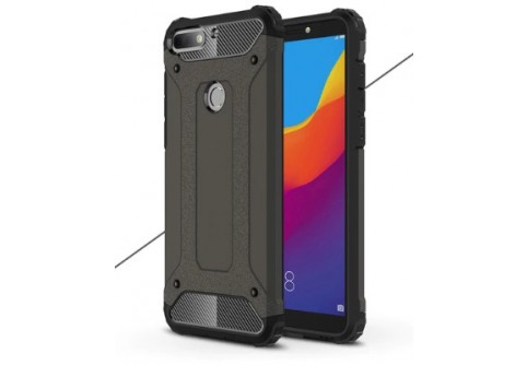 Удароустойчив калъф Armor Case за Huawei Y7 2018 Черен