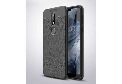 Autofocus силиконов калъф, имитиращ кожа за Nokia 5.1 Plus 2018