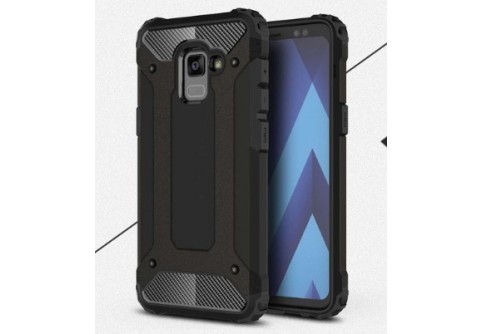 Удароустойчив калъф Forcell Armor Case за Samsung Galaxy A8 2018 Black