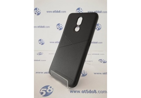 Half Leather силиконов гръб за Nokia 3.2 