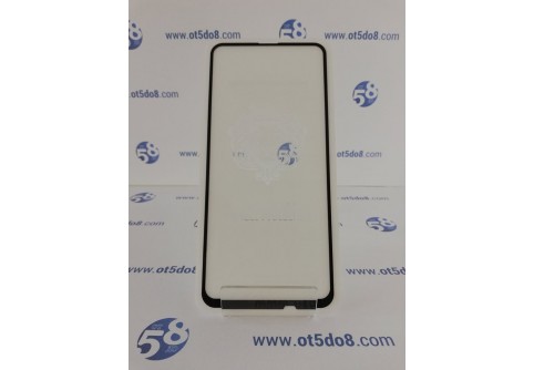  Извит стъклен протектор Full Glue за Huawei P Smart Z с черна рамка