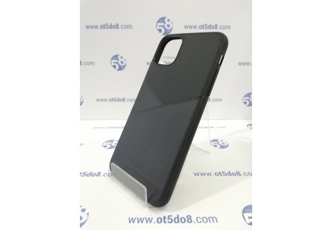 Half Leather силиконов гръб за iPhone XI Pro Max/11 Pro Max