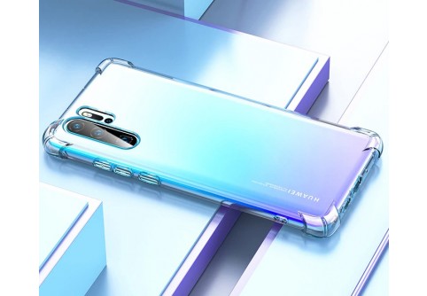 Удароустойчив прозрачен силиконов гръб за Huawei P30 Pro