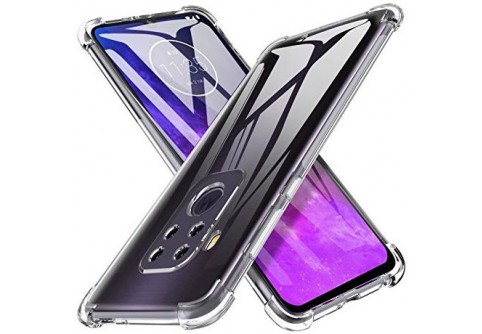 Удароустойчив прозрачен силиконов гръб за Motorola One Zoom