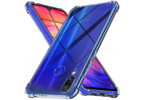 Удароустойчив прозрачен силиконов гръб за Xiaomi Redmi 7