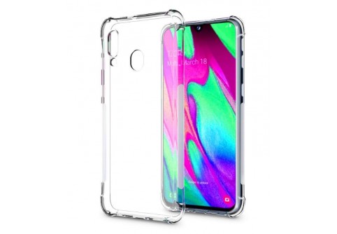 Удароустойчив прозрачен силиконов гръб за Samsung Galaxy A40