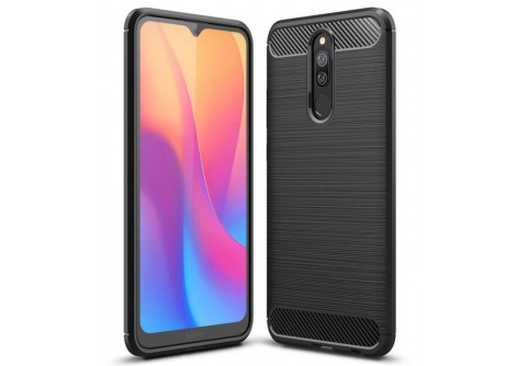 Силиконов гръб Carbon Fiber за Xiaomi Redmi 8