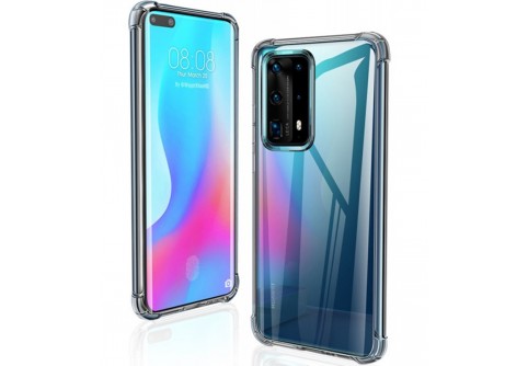 Удароустойчив прозрачен силиконов гръб за Huawei P40 Pro