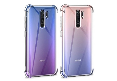 Удароустойчив прозрачен силиконов гръб за Xiaomi Redmi 9