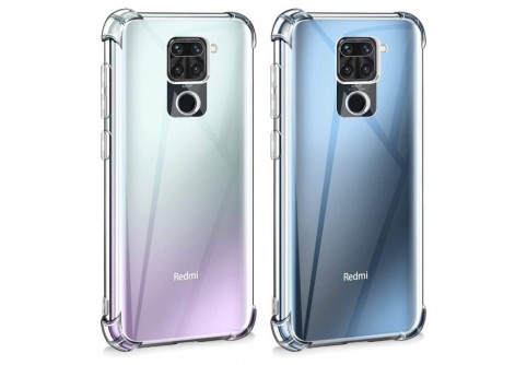 Удароустойчив прозрачен силиконов гръб за Xiaomi Redmi Note 9 