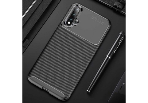 Калъф Business Carbon за Huawei Nova 5T Черен