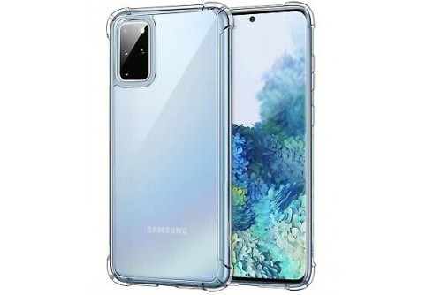 Удароустойчив прозрачен силиконов гръб за Samsung Galaxy S10 Lite
