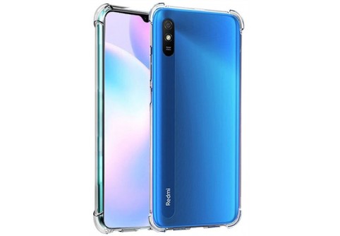 Удароустойчив прозрачен силиконов гръб за Xiaomi Redmi 9A