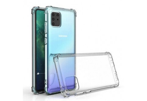 Удароустойчив прозрачен силиконов гръб за Samsung Galaxy Note 10 Lite