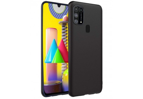 Black Matte Premium силиконов гръб за Samsung Galaxy M31