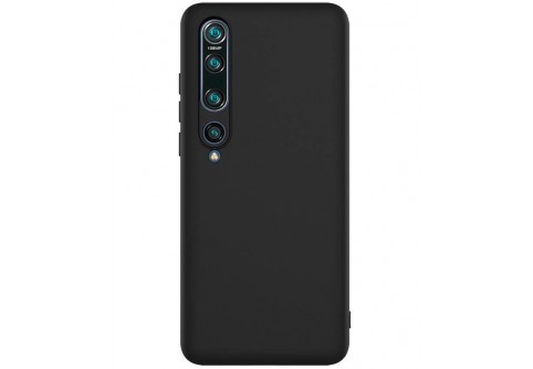 Black Matte Premium силиконов гръб за Xiaomi Mi 10/Mi 10 Pro