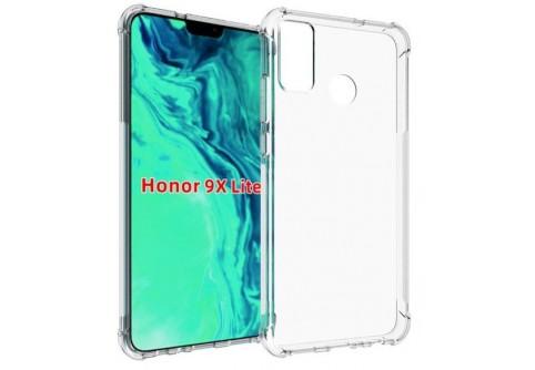 Удароустойчив прозрачен силиконов гръб за Honor 9X Lite