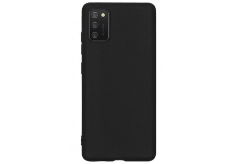 Black Matte Premium силиконов гръб за Samsung Galaxy A02S