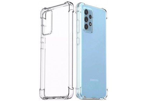 Удароустойчив прозрачен силиконов гръб за Samsung Galaxy A72 4G/5G