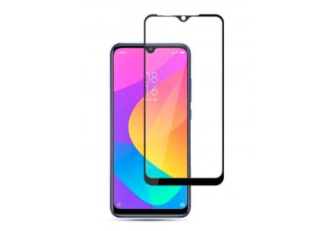 Извит стъклен протектор Full Glue за Samsung Galaxy A22 5G с черна рамка