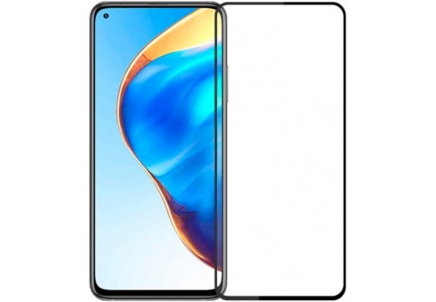 Извит стъклен протектор Full Glue за Xiaomi Mi 11 Lite с черна рамка