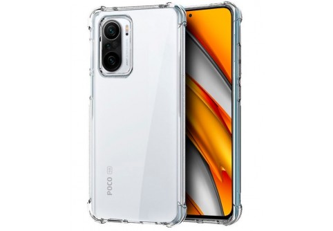 Удароустойчив прозрачен силиконов гръб за Xiaomi Poco F3/Mi 11i