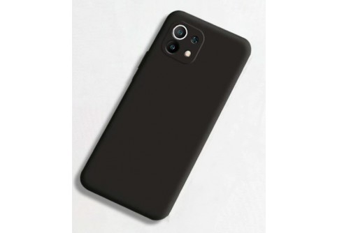 Black Matte Premium силиконов гръб за Xiaomi Mi 11 Lite