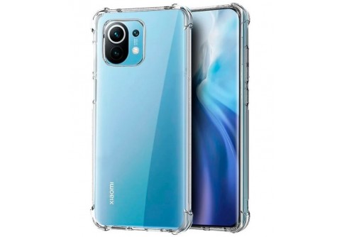 Удароустойчив прозрачен силиконов гръб за Xiaomi Mi 11 Lite