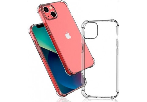 Удароустойчив прозрачен силиконов гръб за iPhone 13 Mini
