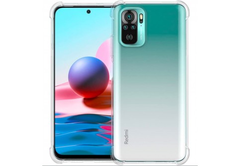 Удароустойчив прозрачен силиконов гръб за Xiaomi Redmi Note 10 Pro