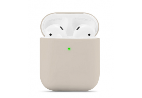 Силиконов калъф за AirPods 1 и 2 /Сив/