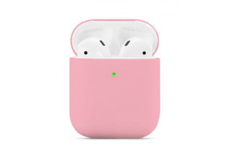 Силиконов калъф за AirPods 1 и 2 /Розов/