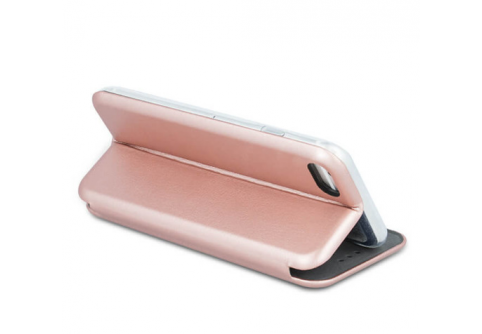 Кожен калъф бизнес серия за iPhone 13 Pro Розово Злато