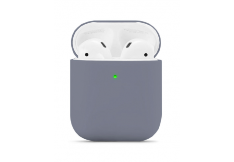 Силиконов калъф за AirPods 1 и 2 /Лавандула/