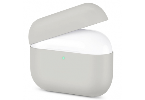 Силиконов калъф за AirPods Pro /Сив/