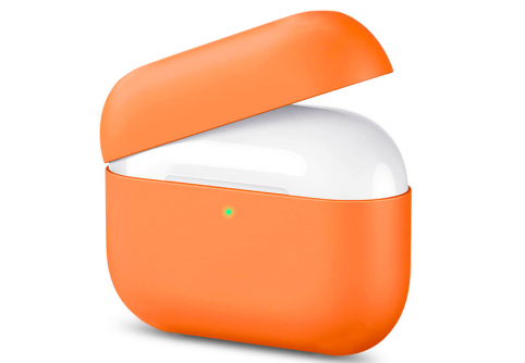 Силиконов калъф за AirPods Pro /Оранжев/