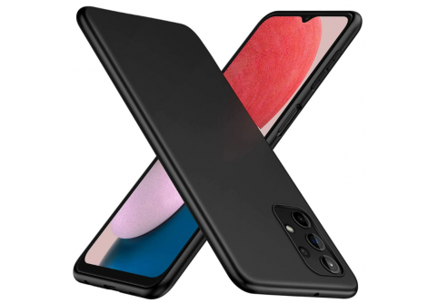 Black Matte Premium силиконов гръб за Samsung Galaxy A13 4G